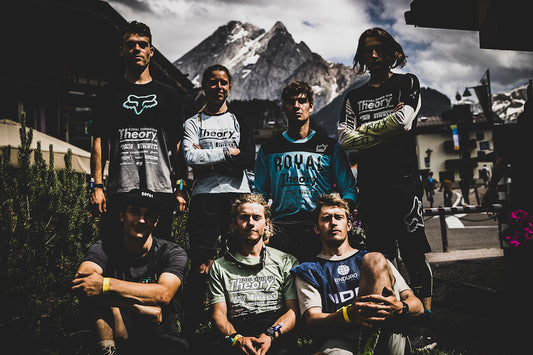 Video: Season Opener in Canazei with Theory Global Racing's Julie Duvert, Daniel Self, Brady Stone & Alexis Icardo