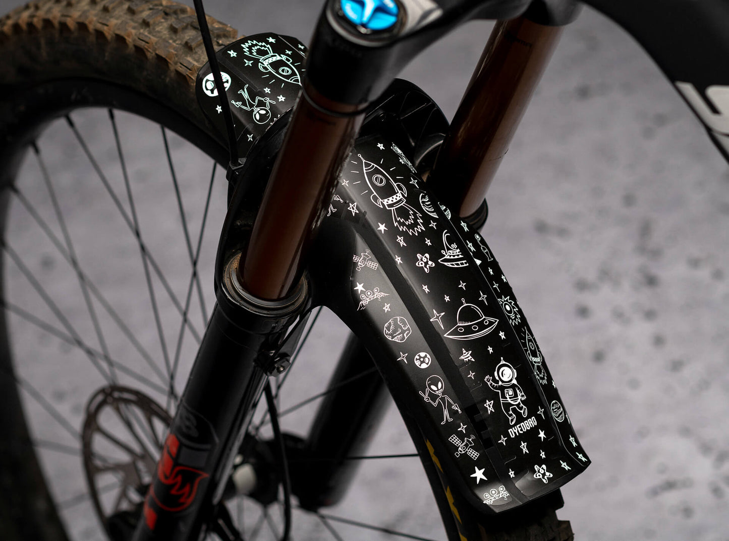 Space Trip Mudguard Decal