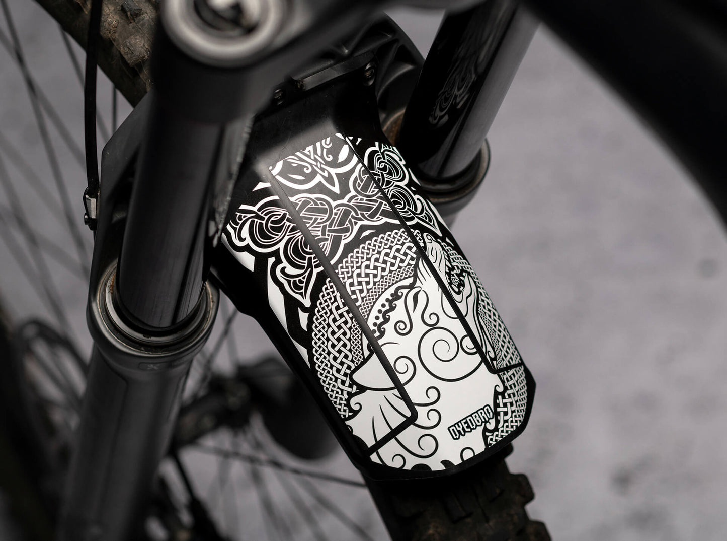 Viking Mudguard Decal