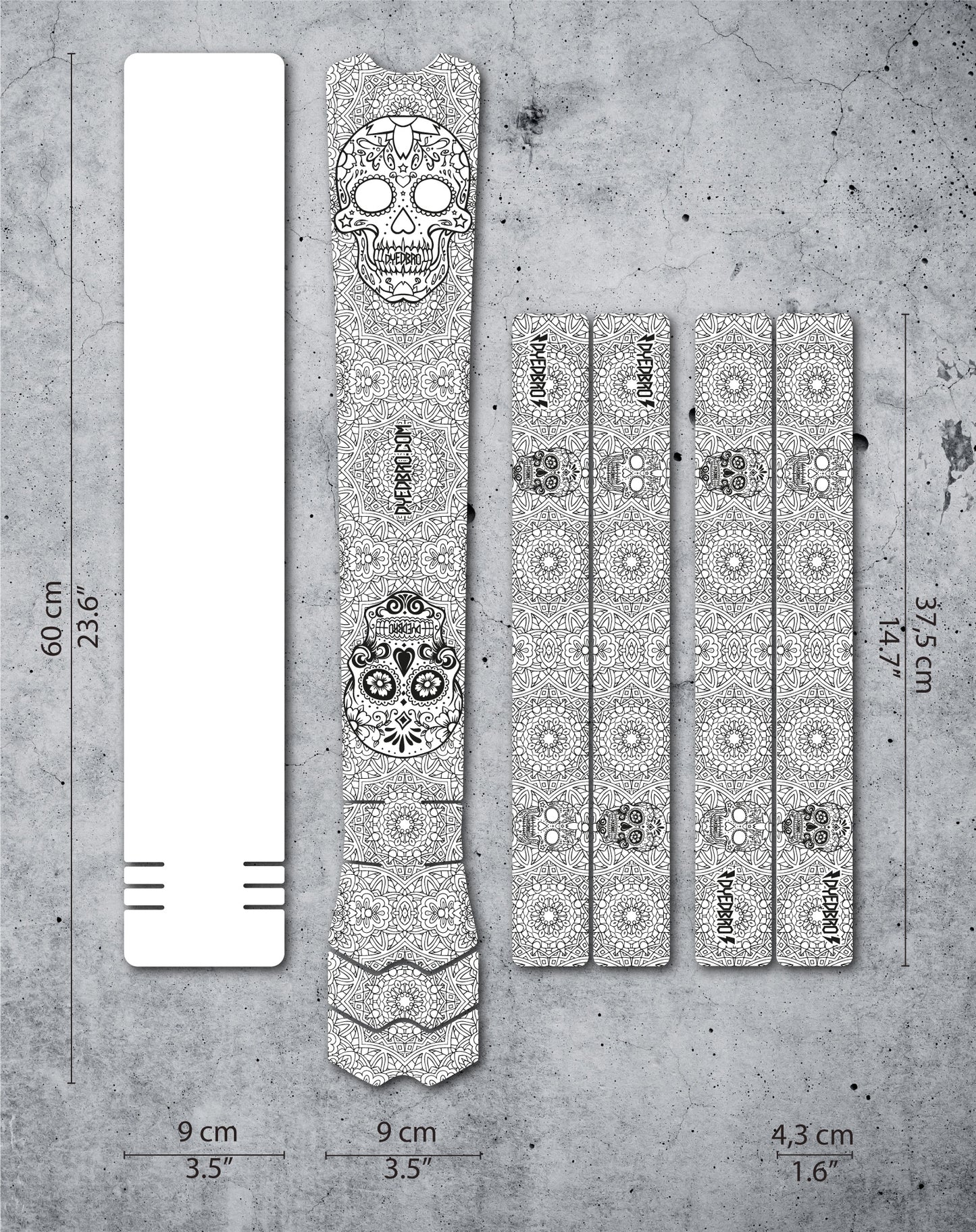 Black, Gloss / Day of the Dead black gloss