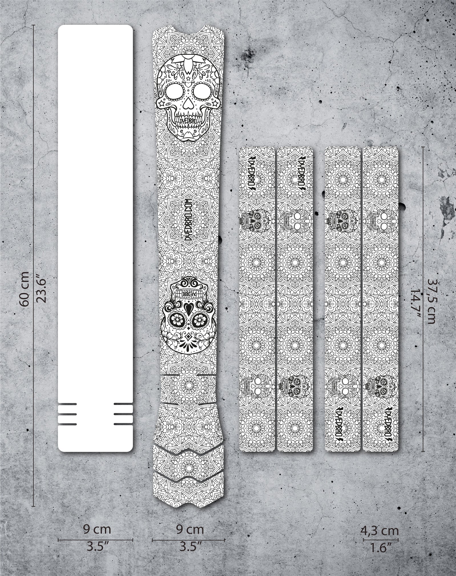 Black, Gloss / Day of the Dead black gloss