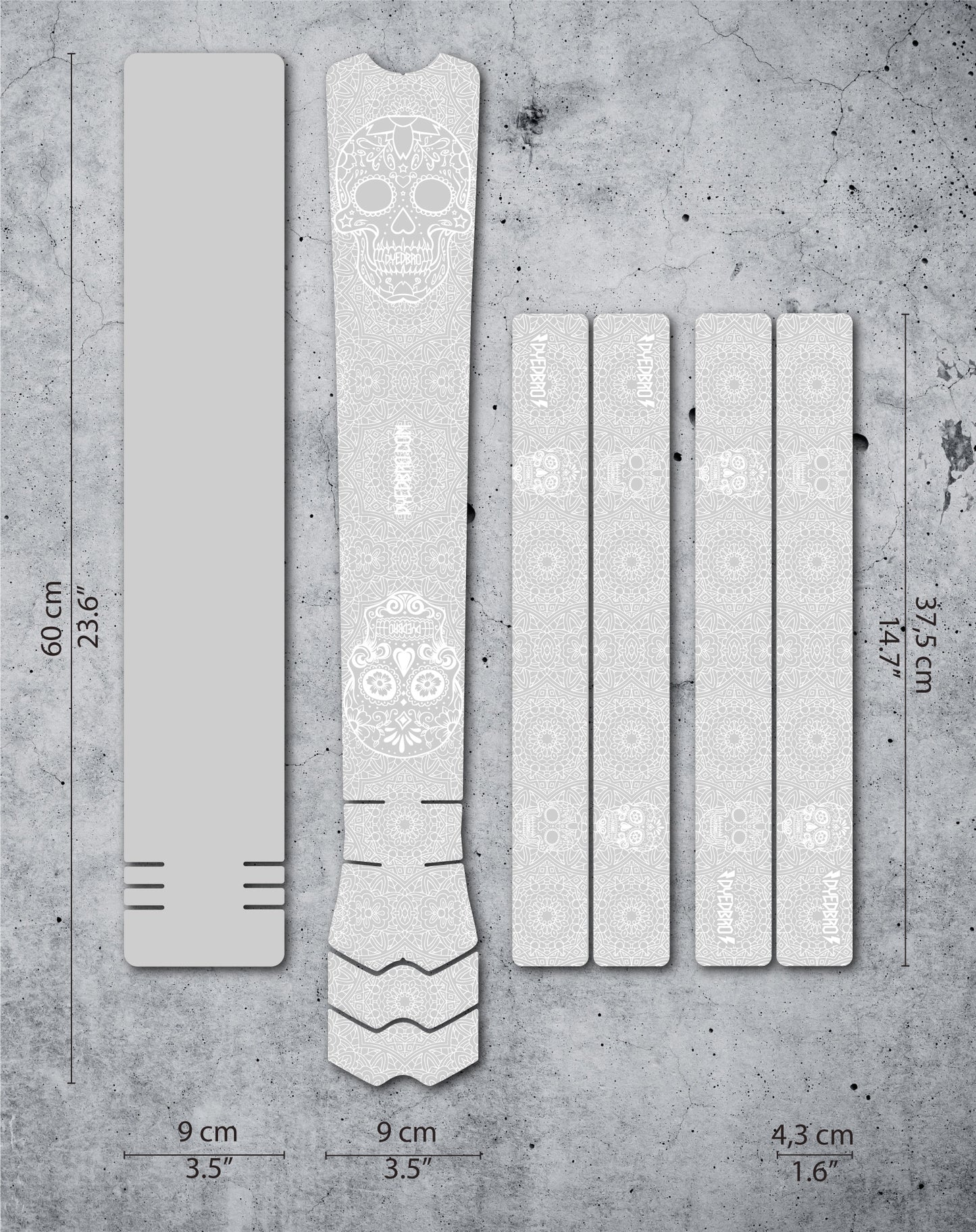 White, Gloss / Day of the Dead White gloss
