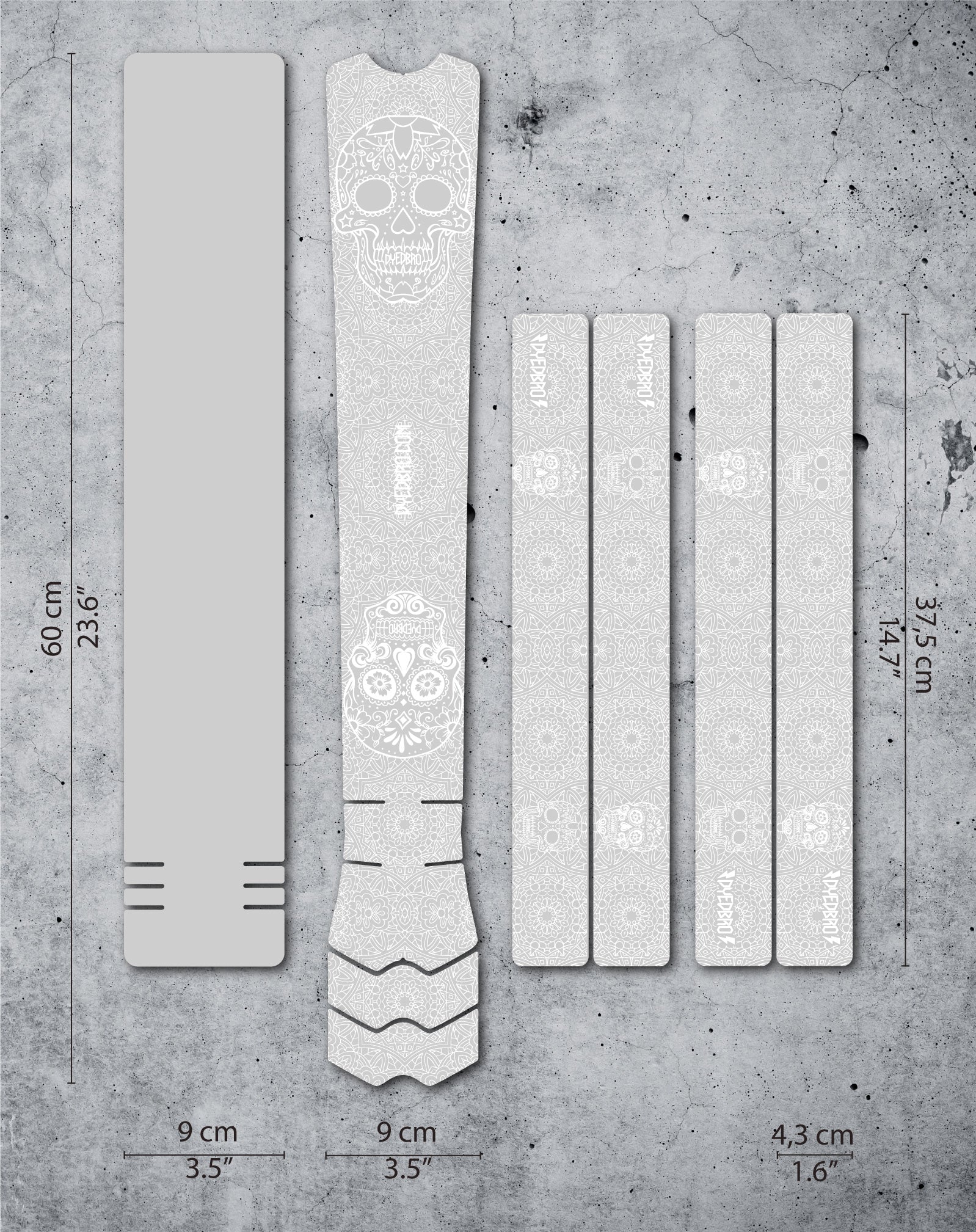 White, Gloss / Day of the Dead White gloss