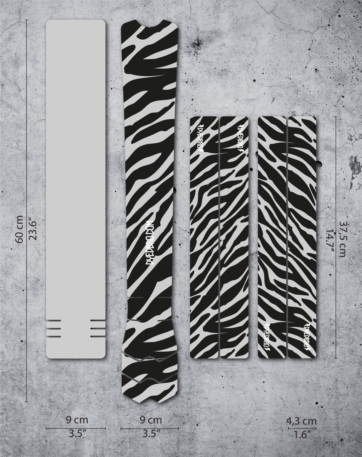Black, Matt / Zebra black matt