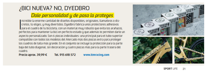DYEDbro in Sport Life