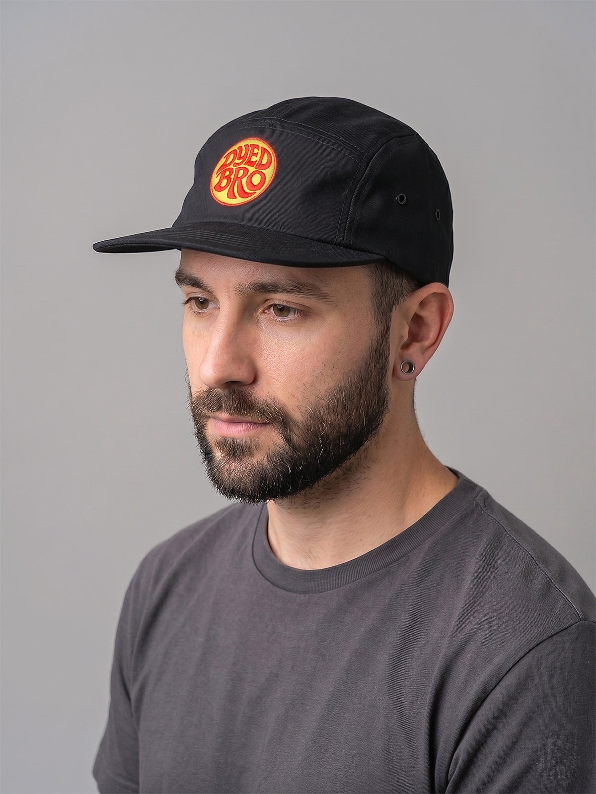 DYEDBRO 5-Panel Colour Logo Cap