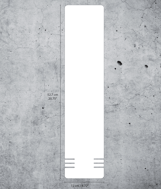 Dist 1 : Protection transparente pour tube diagonal