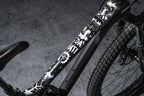 Top tube image of Pray for Straya design
