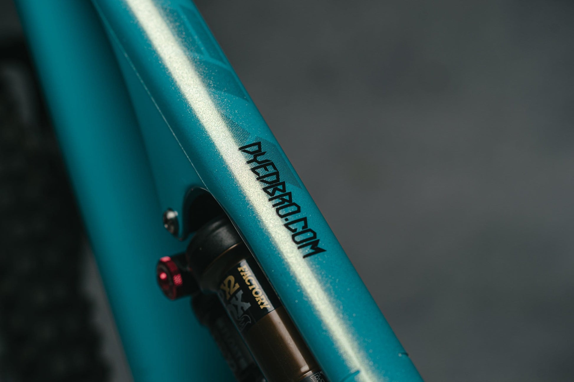 Clear Glitter toptube shot by DYEDBRO