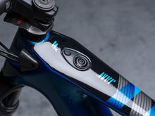 Load image into Gallery viewer, Clear Gloss toptube detail shot by DYEDBRO