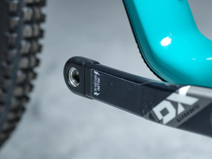 Crank protection by DYEDBRO non driveside shot
