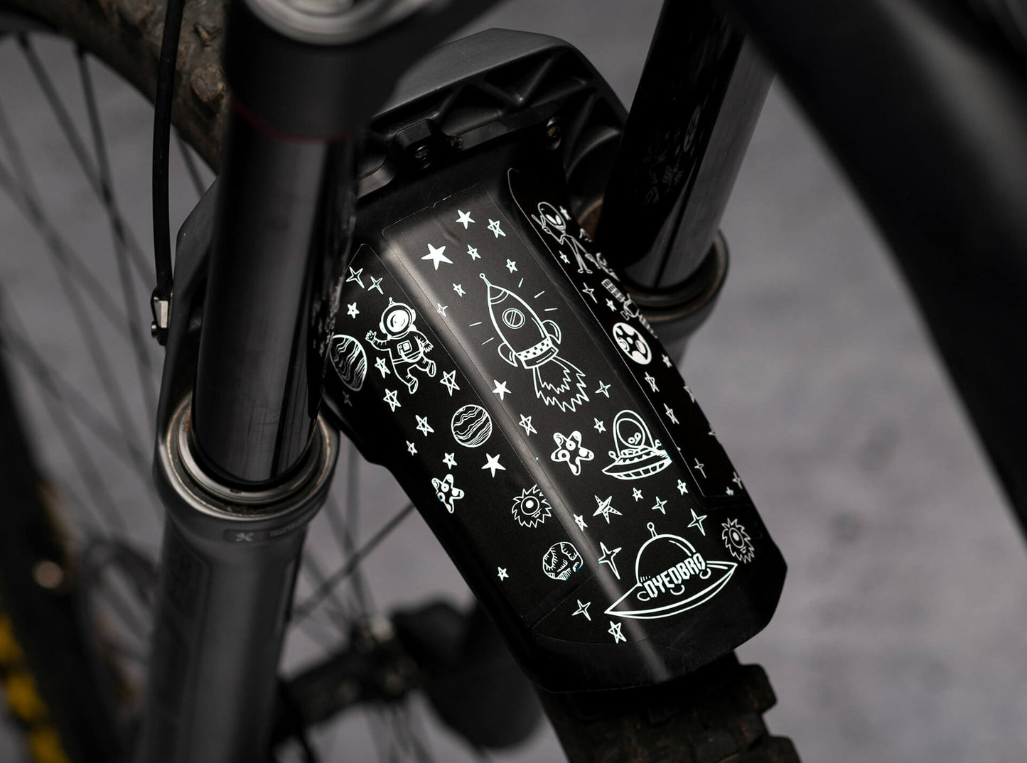 Space Trip Mudguard Decal
