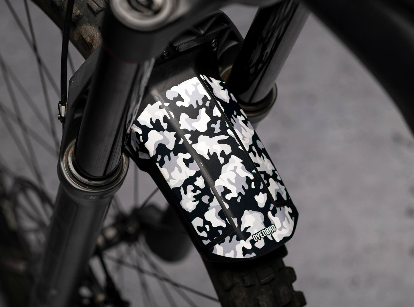 Camo Mudguard Decal