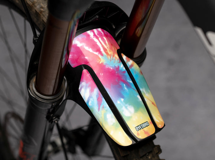 Tie Dye Mudguard Decal