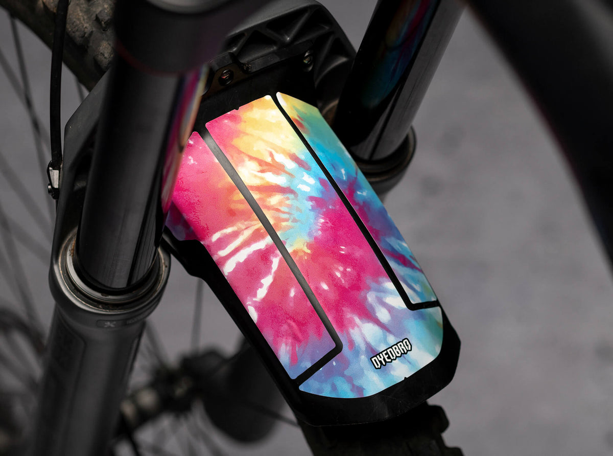 Tie Dye Mudguard Decal