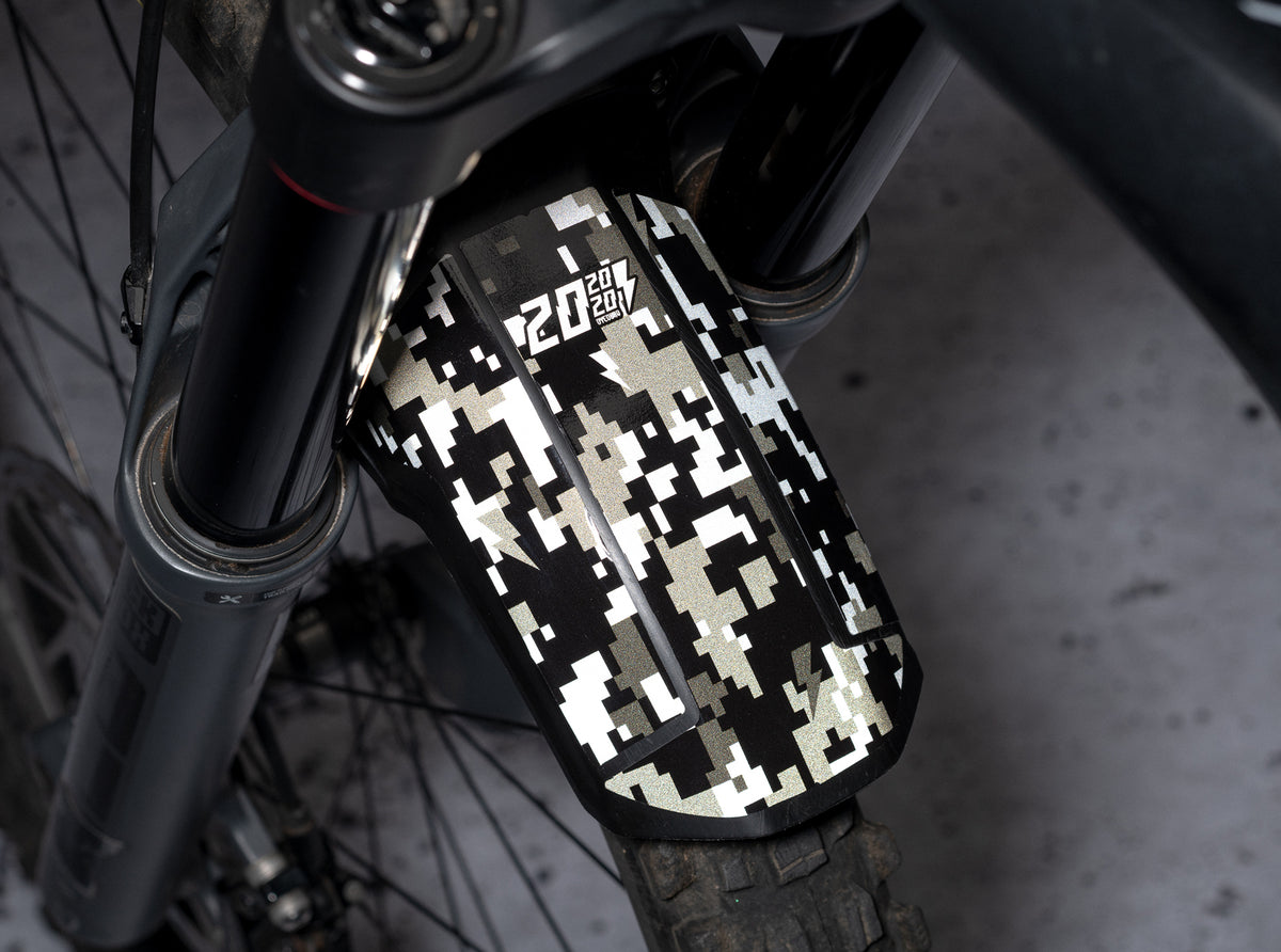 Reflective Camo Mudguard Decal – Dyedbro