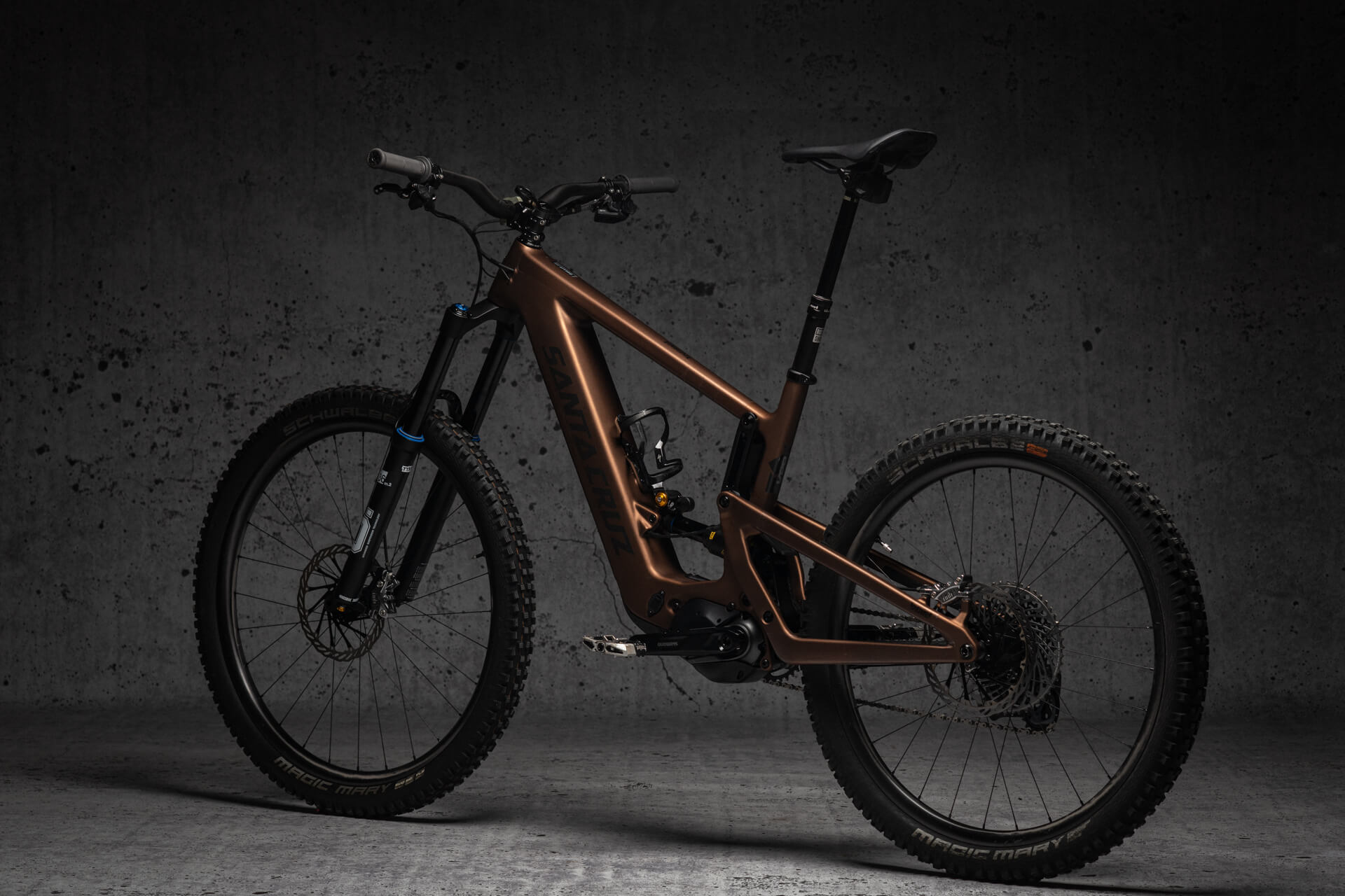 Black, Matt / Clear e-Bike black matt