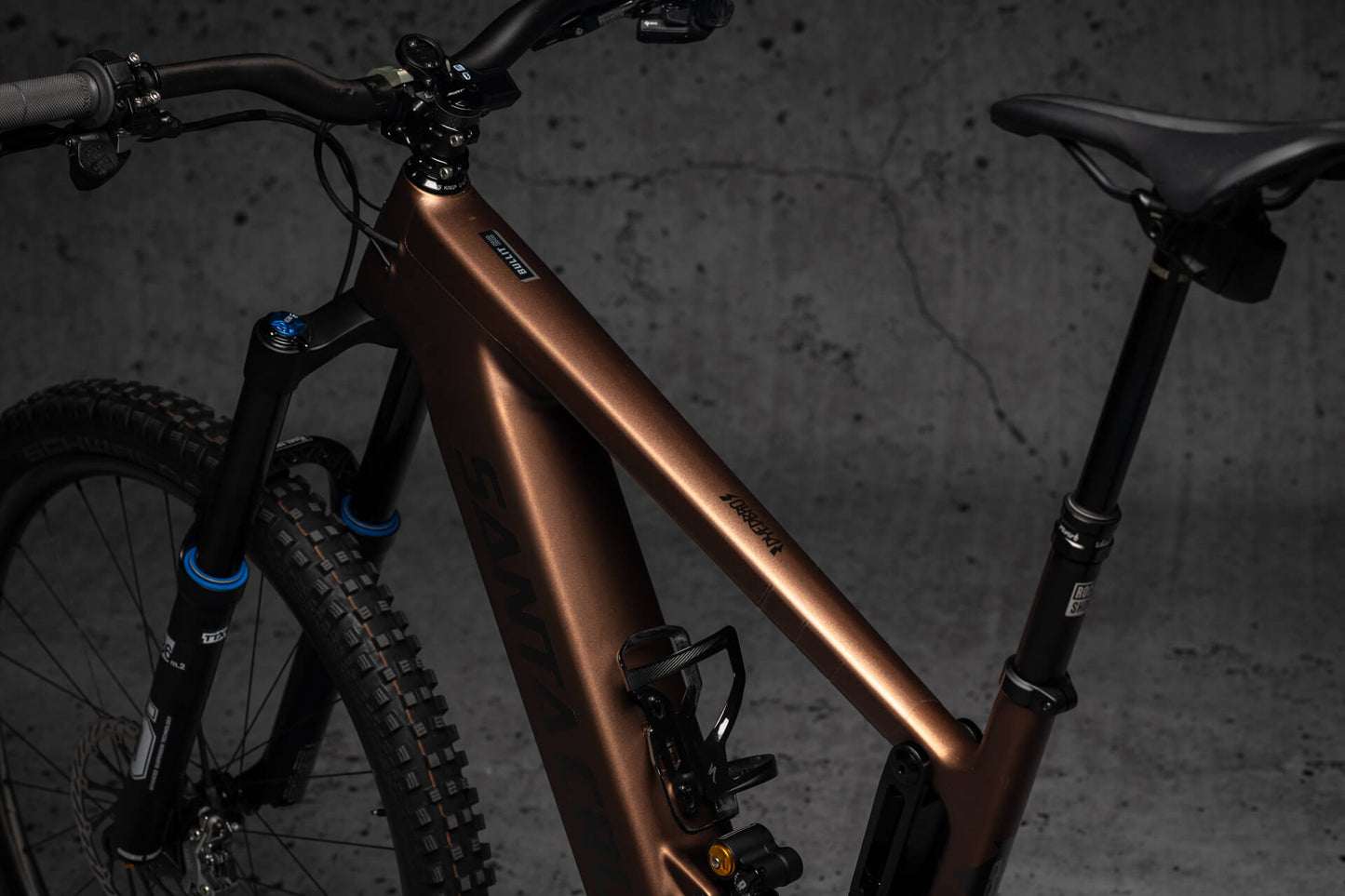 Black, Matt / Clear e-Bike black matt