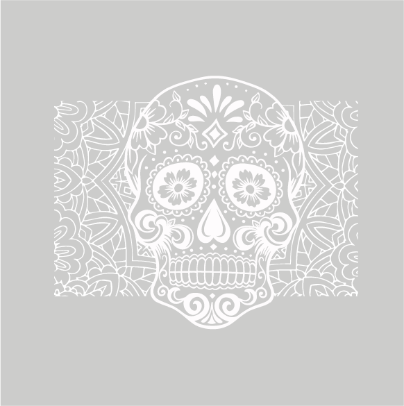 Blanc, Mat / Motif