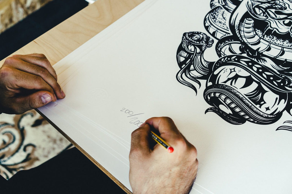 Signed RRR Print