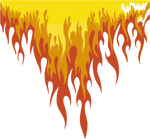 Flames pattern