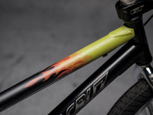 Load image into Gallery viewer, Flames design by DYEDBRO toptube shot