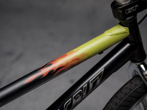 Flames design by DYEDBRO toptube shot
