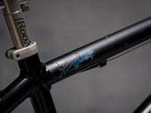 Load image into Gallery viewer, Flames design by DYEDBRO toptube side shot