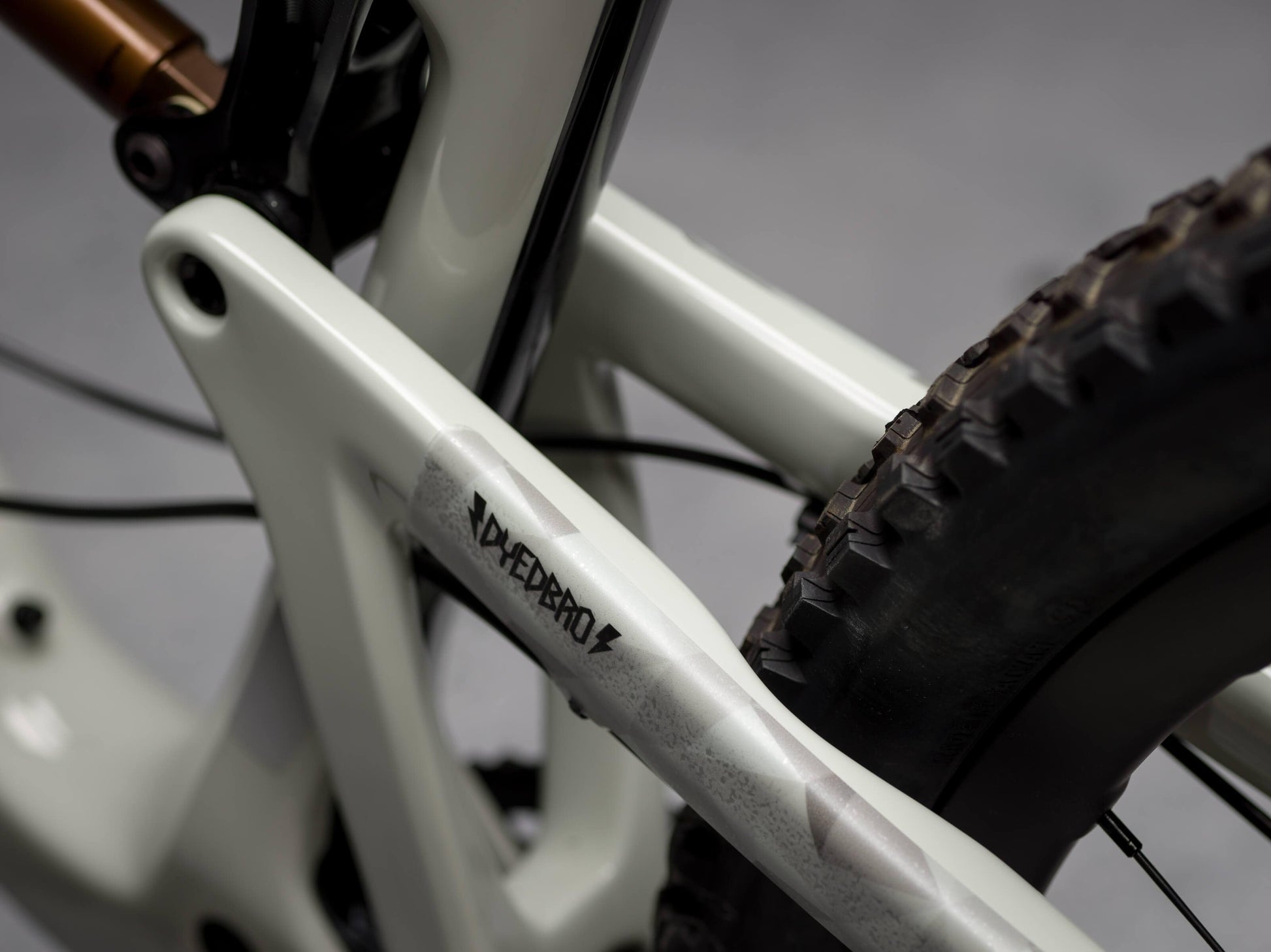 Geometric design by DYEDBRO seatstay shot