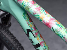 Load image into Gallery viewer, Hawaii design by DYEDBRO toptube detail shot