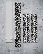 Schwarz, Glänzend / Rahmenschutzfolie K Mack Animal Print, schwarz glänzend