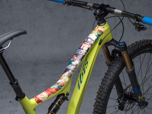 Merica Fuck Yeah by DYEDBRO top tube shot