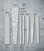 Blanc / Visuel vectoriel