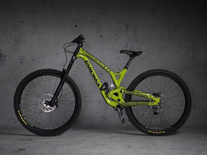 Psycho Black by DYEDBRO NDS profile view of bike
