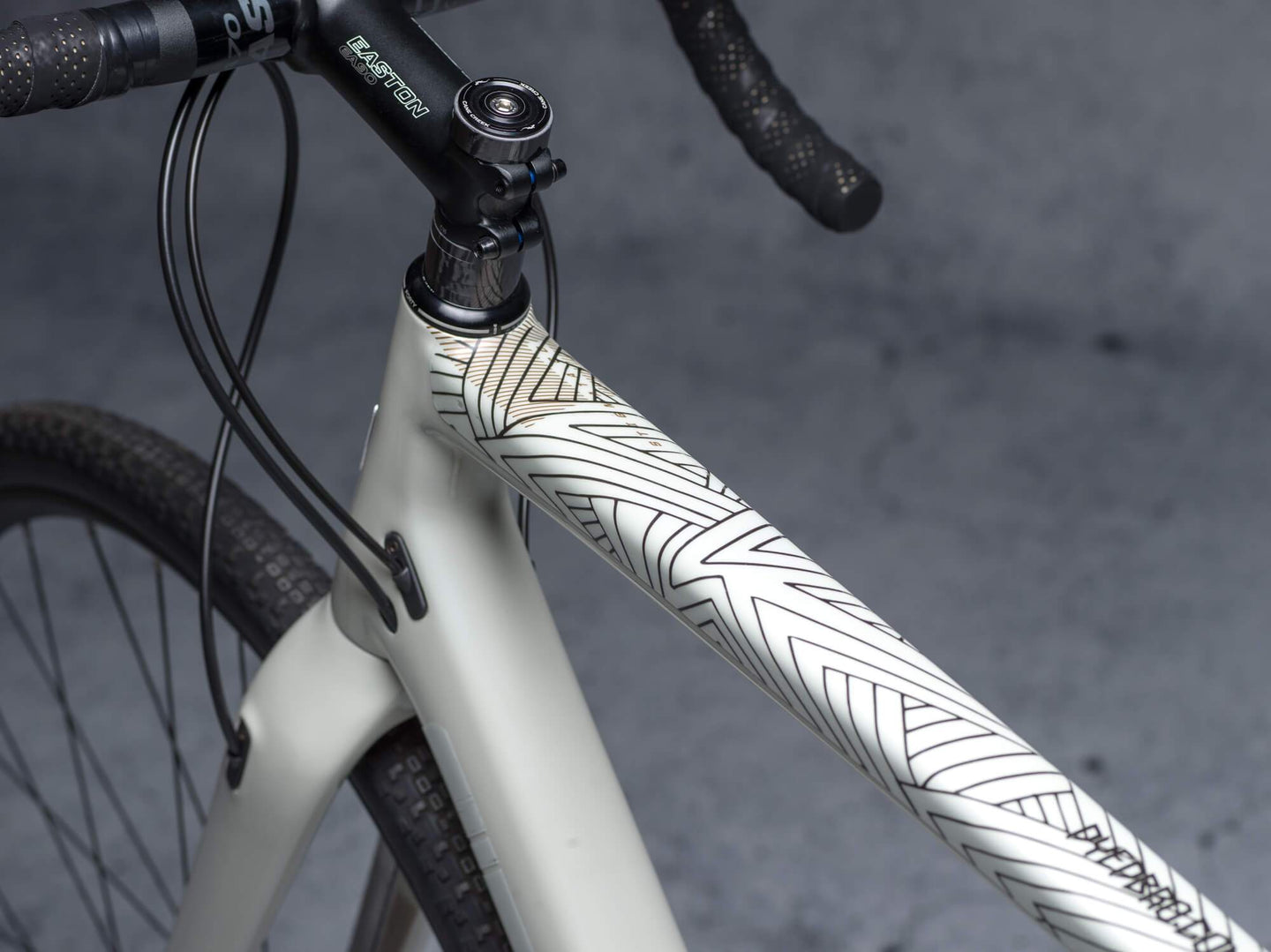 Stay Free design by DYEDBRO in Black toptube shot