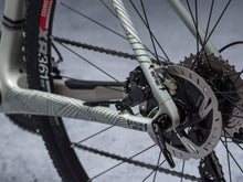 Load image into Gallery viewer, Stay Free design by DYEDBRO in Black chainstay shot