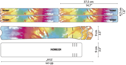 Tie Dye design by DYEDBRO Vector