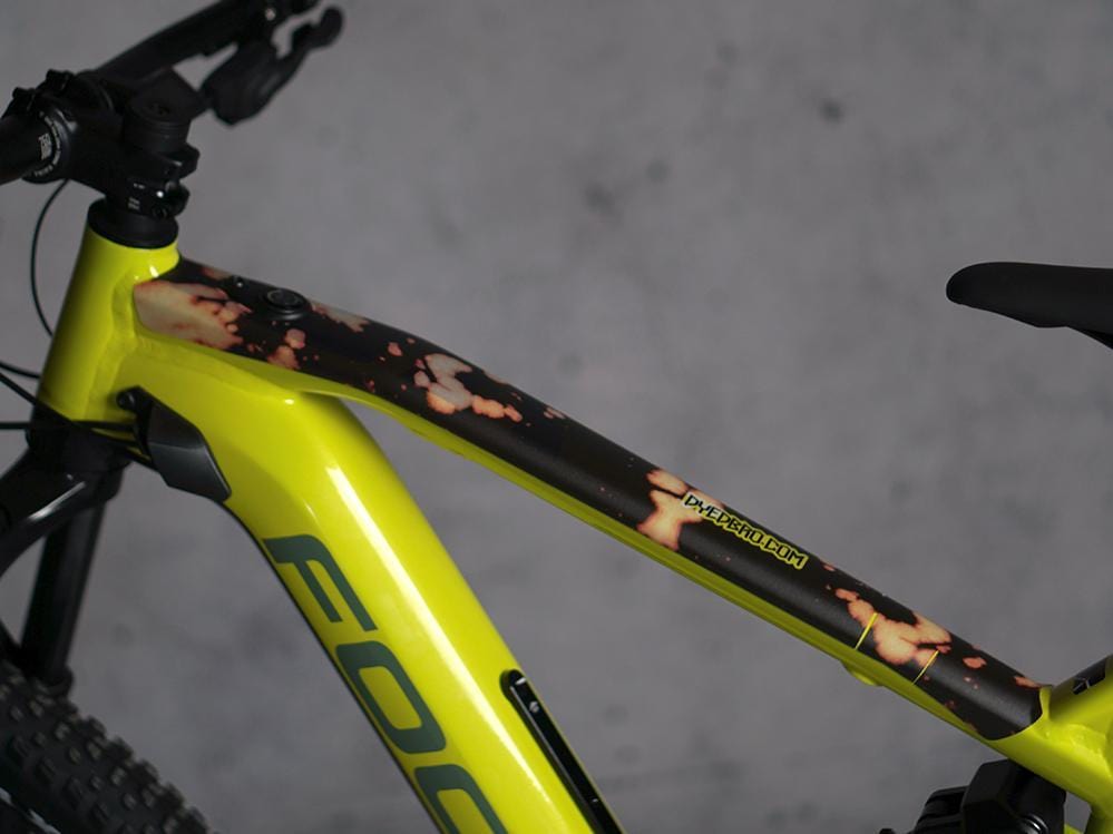 Bleach Tie Dye Top Tube by DYEDBRO