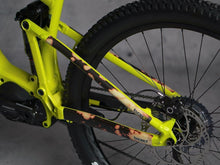 Load image into Gallery viewer, Bleach Tie Dye Seat Stays by DYEDBRO